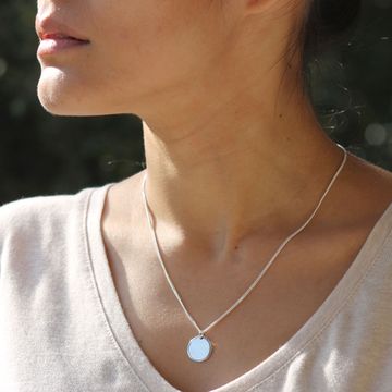 Médaille argent personnalisée - 2348