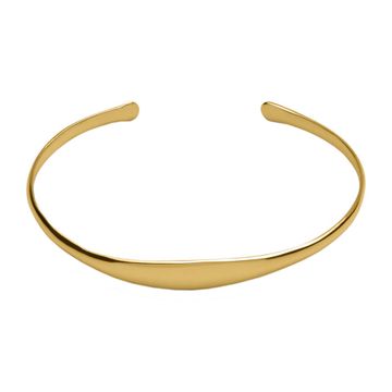Bracelet jonc argent doré personnalisé - 1767