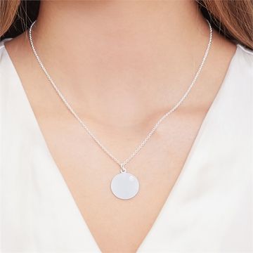 Pendentif argent personnalisé - 2293