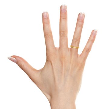 Bague acier personnalisée - 1439