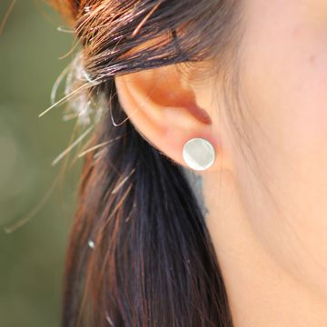 Boucles d'oreilles acier personnalisées - 2087
