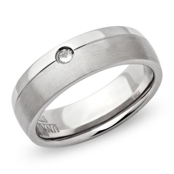 Bague acier femme personnalisée - 1035
