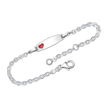 Gourmette argent personnalisée - 0216