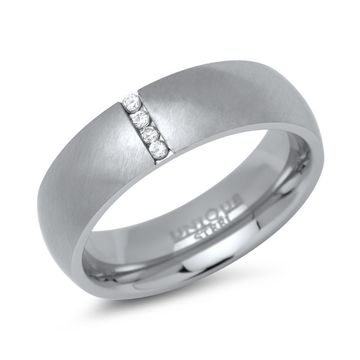 Bague acier femme personnalisée - 0801