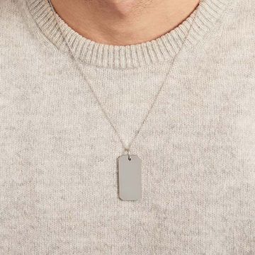 Pendentif dogtag acier personnalisé - 0966