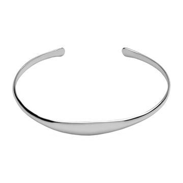 Bracelet jonc argent personnalisé - 1766