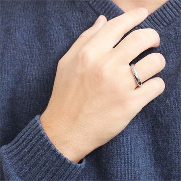 Bague tungstène personnalisée - 2242