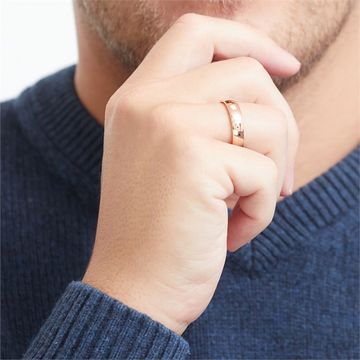 Bague acier personnalisée - 1323