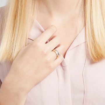 Bague argent femme personnalisée - 1290
