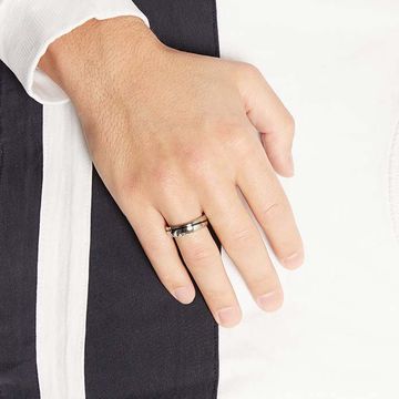 Bague acier personnalisée - 1432