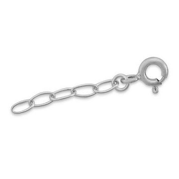 Chaîne d'extension argent personnalisée - 2316