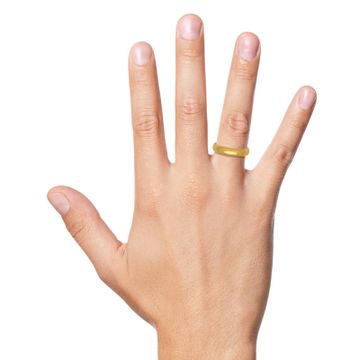 Bague acier personnalisée - 1423