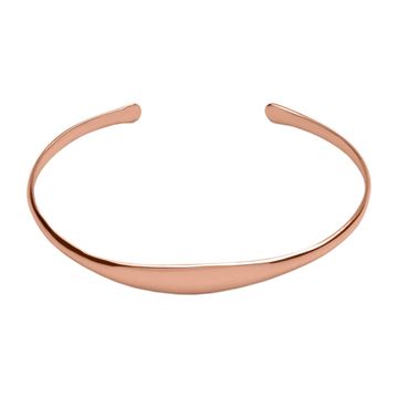 Bracelet jonc argent rosé personnalisé - 1768