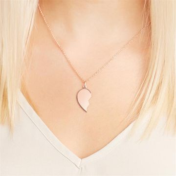 Pendentif coeur argent personnalisé - 1580