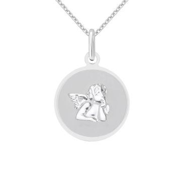 Pendentif ange argent personnalisé - 2236