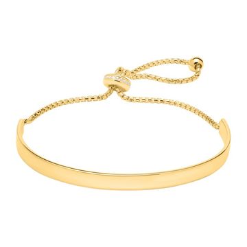 Bracelet jonc argent doré personnalisé - 2265