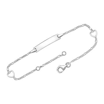 Gourmette argent personnalisée - 1099