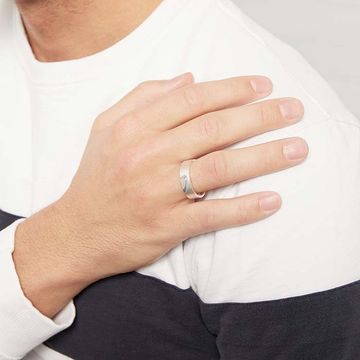 Bague argent personnalisée - 1149