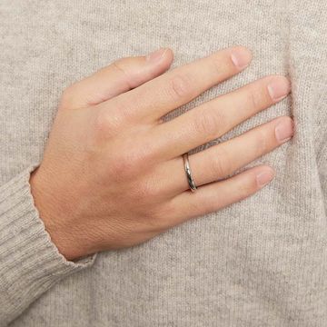 Bague acier personnalisée - 1424