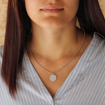 Pendentif argent personnalisé - 1756
