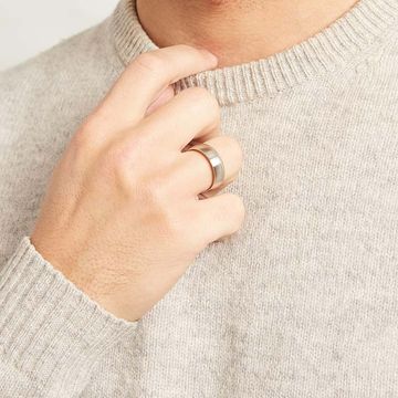 Bague acier personnalisée - 1433