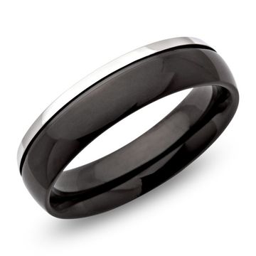 Bague acier personnalisée - 0379