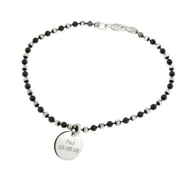 Bracelet argent personnalisé - 1749