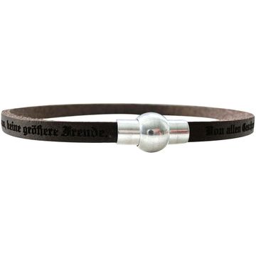 Bracelet cuir marron personnalisé - 2021
