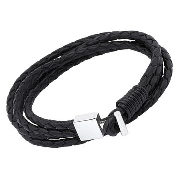 Bracelet cuir double personnalisé - 0735