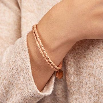 Bracelet cuir personnalisé - 1490