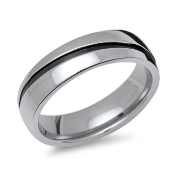 Bague acier personnalisée - 1432