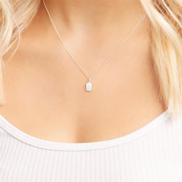 Pendentif argent personnalisé - 0898
