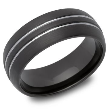 Bague tungstène personnalisée - 1474