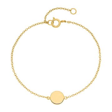 Bracelet argent doré personnalisé - 2290