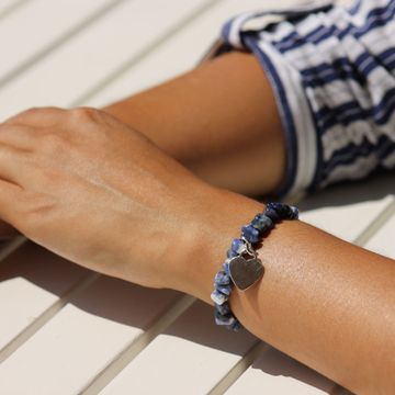 Bracelet sodalite personnalisé - 1234