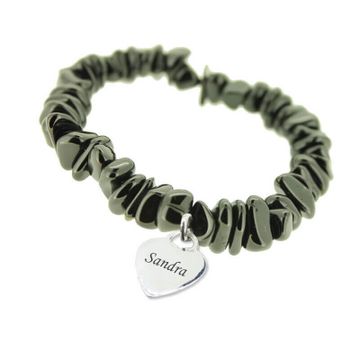 Bracelet tourmaline personnalisé - 1236