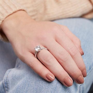 Bague argent personnalisée - 1388